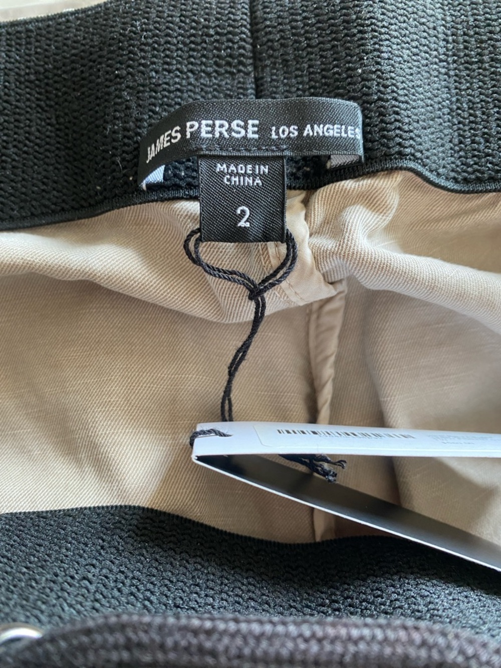 SOLD James Perse | Soft Pleat Wide Leg Pant | Linen Blend - Picture 7 of 10